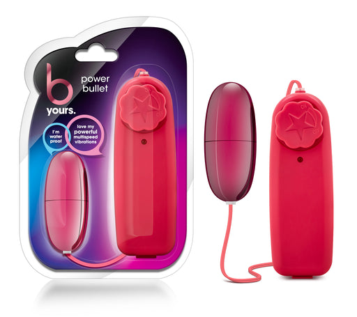 B Yours Power Bullet Vibrator, Red