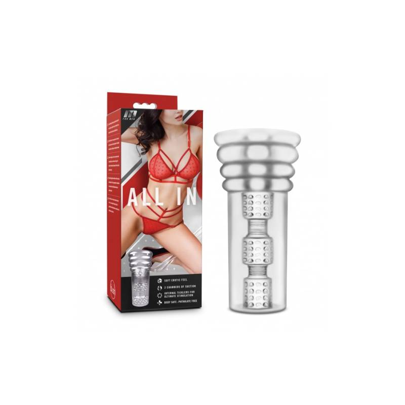 M for Men All In Masturbator, Clear