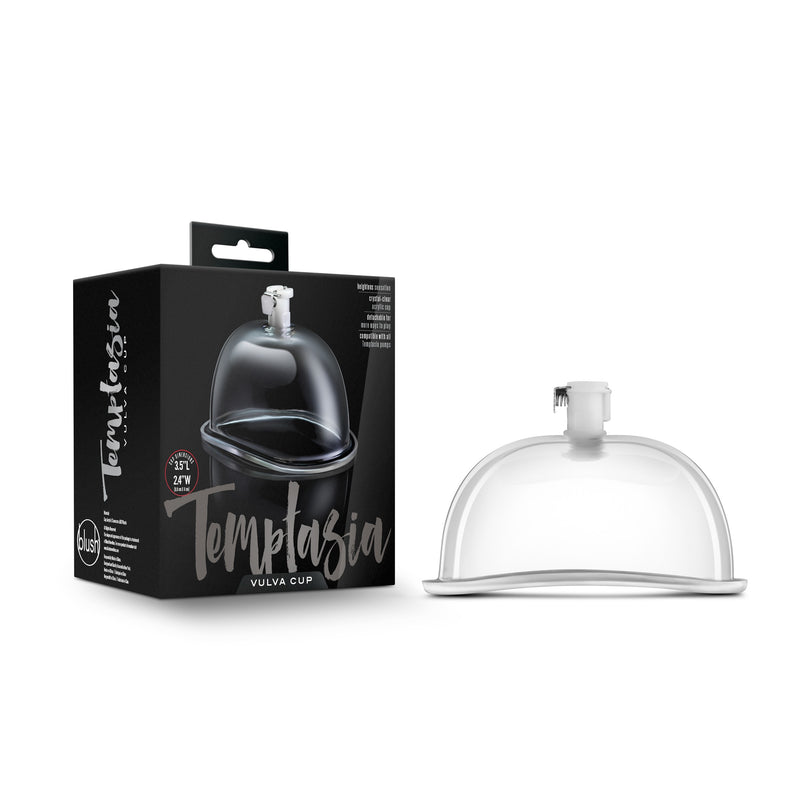 Temptasia Vulva Cup Pump, Clear