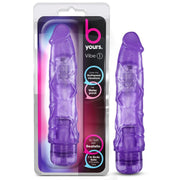 B Yours Vibe No 1 Vibrator, 9"/23cm, Purple