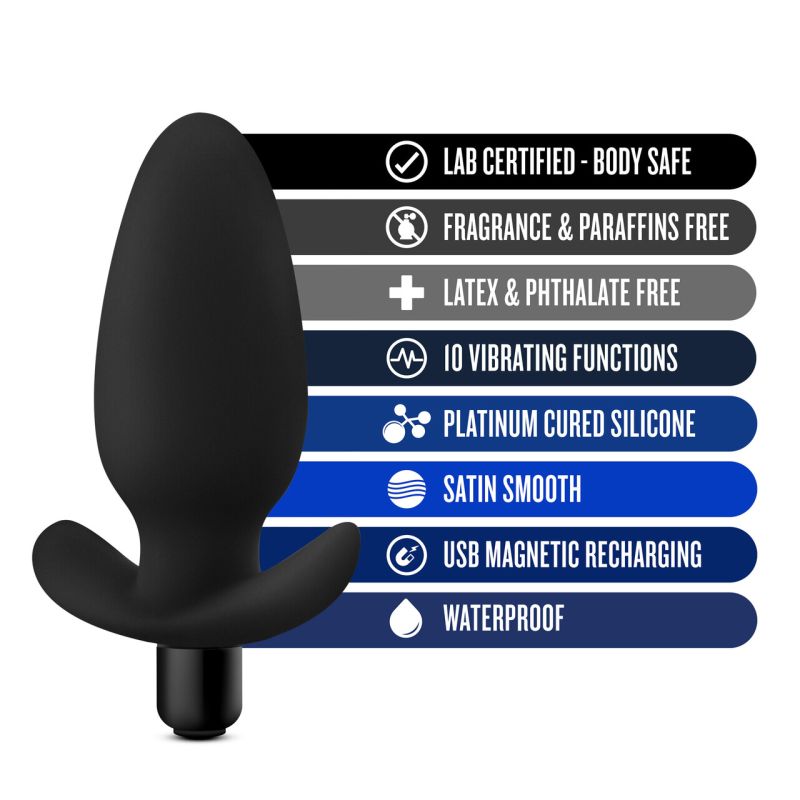 Blush Anal Adventures Platinum Silicone Saddle Plug