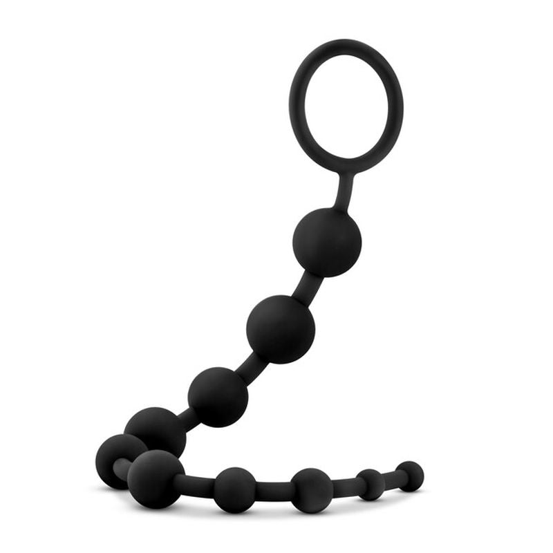 Blush Novelties Anal Adventures Platinum Silicone 10 Anal Beads