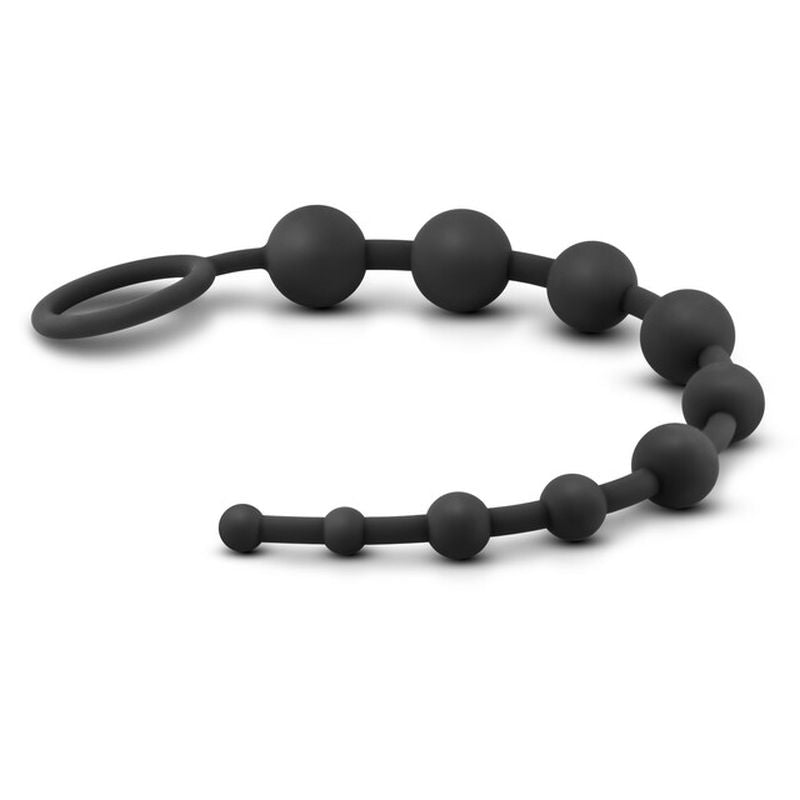 Blush Novelties Anal Adventures Platinum Silicone 10 Anal Beads