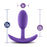 Luxe Wearable Vibra Slim Plug Small Purple