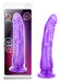 B Yours Sweet n Hard 6 Dildo, 8.5"/22cm, Purple