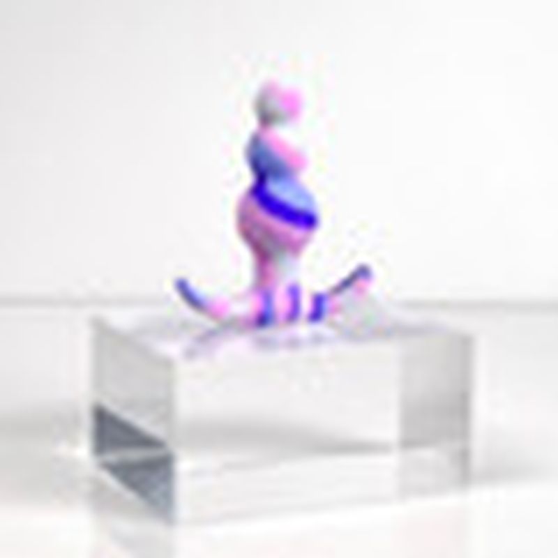 Avant 'Twilight' Butt Plug, 3"/8cm, Blue