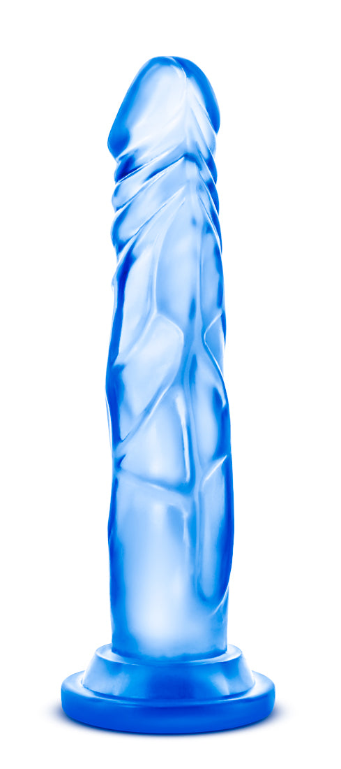 B Yours Sweet N Hard 5 Dildo, 7.5"/19cm, Blue/Pink/Purple