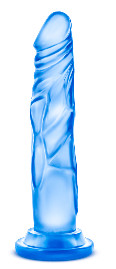 B Yours Sweet N Hard 5 Dildo, 7.5"/19cm, Blue/Pink/Purple