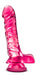 B Yours Basic 8 Dildo, 9"/23cm, Purple