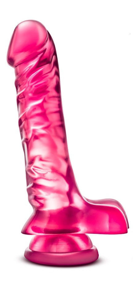 B Yours Basic 8 Dildo, 9"/23cm, Purple