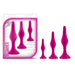 Luxe Beginner Butt Plug Kit, Pink