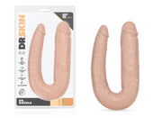 Dr Skin Dr Double Dildo, 18"(46cm), Vanilla