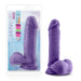 Au Naturel Bold Hero Dildo, 8"/20cm, Purple