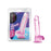 Naturally Yours 6" Crystaline Dildo Rose