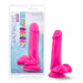 Au Naturel Bold Delight 6in/15cm Dildo Pink