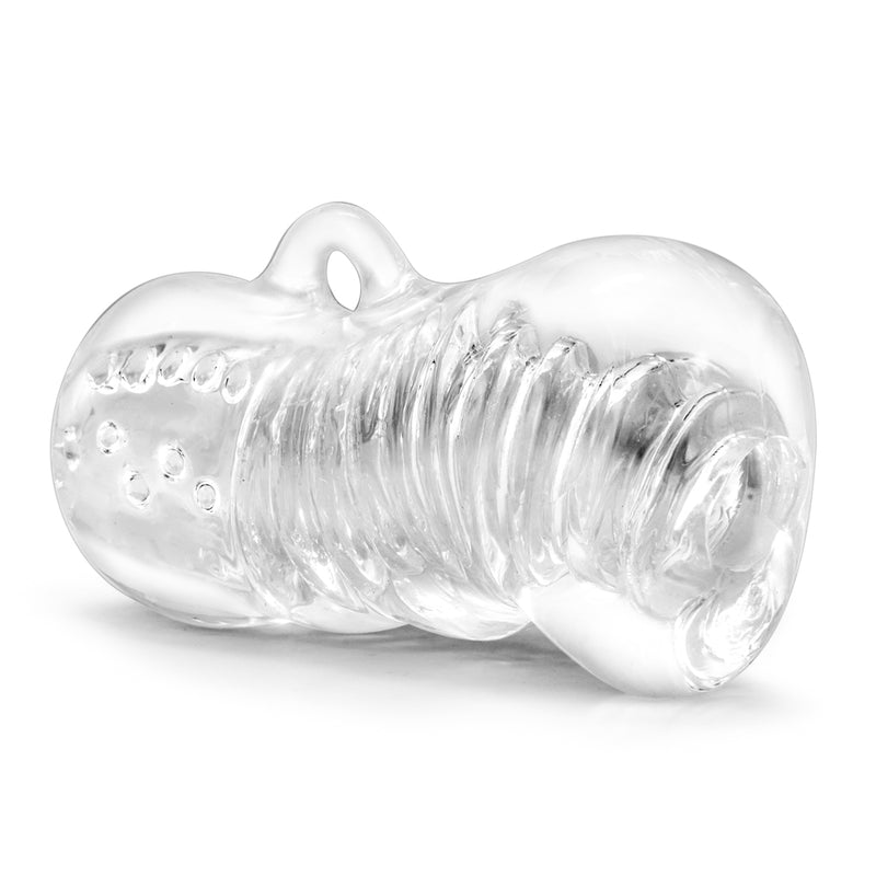 M for Men Hand Tool Masturbator, Clear