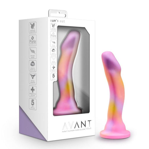 Avant 'Suns Out' Butt Plug, 7.5"/19cm, Pink