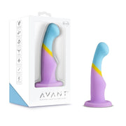 Avant 'Heart of Gold' Silicone Dildo, 15cm, Purple