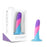 Avant D15 'Vision of Love' Silicone Dildo, 5.5"/14cm, Mixed/Turquoise