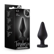 Temptasia Spank Me Butt Plug, Black