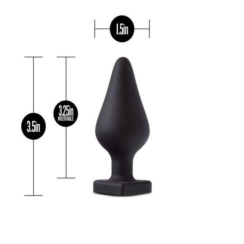Temptasia Spank Me Butt Plug, Black