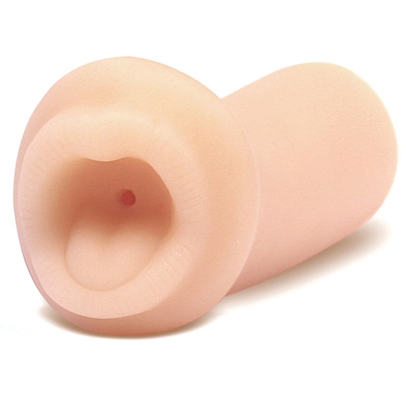 X5 Men Jasmine's Hot Mouth Masturbator, Beige