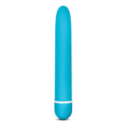 Rose Luxuriate Classic Vibrator, 7", Blue