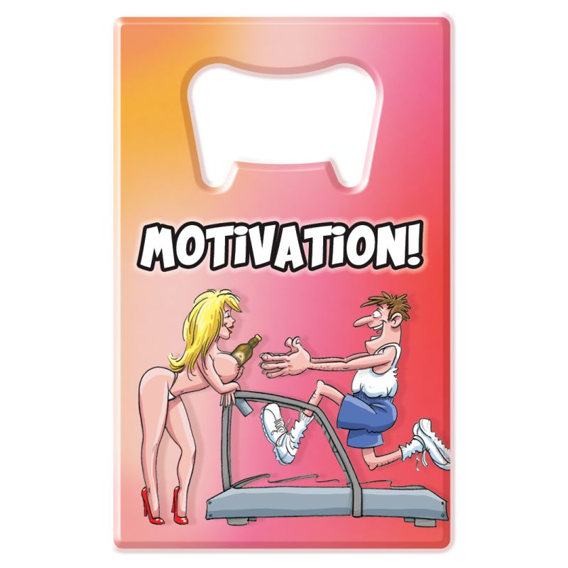 Motivation Bottle Opener - Novelty