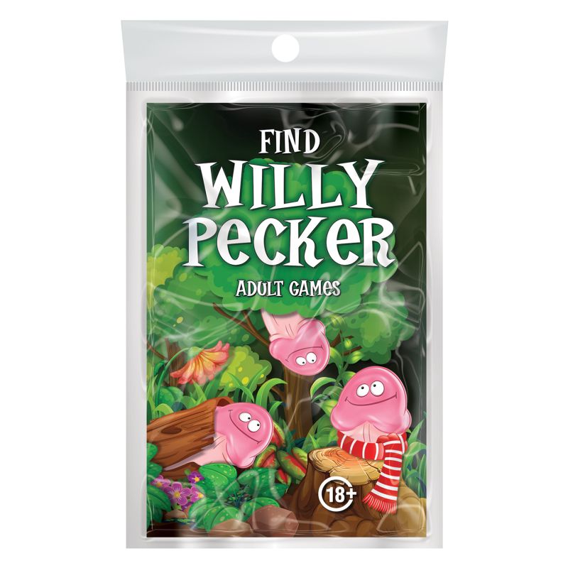 Find Willy Pecker Book - Novelty