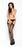 Passion Lingerie Suspender Tights With Hearts Black, O/S