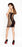 Passion Lingerie Dress Translucent With Open Sides Black, O/S
