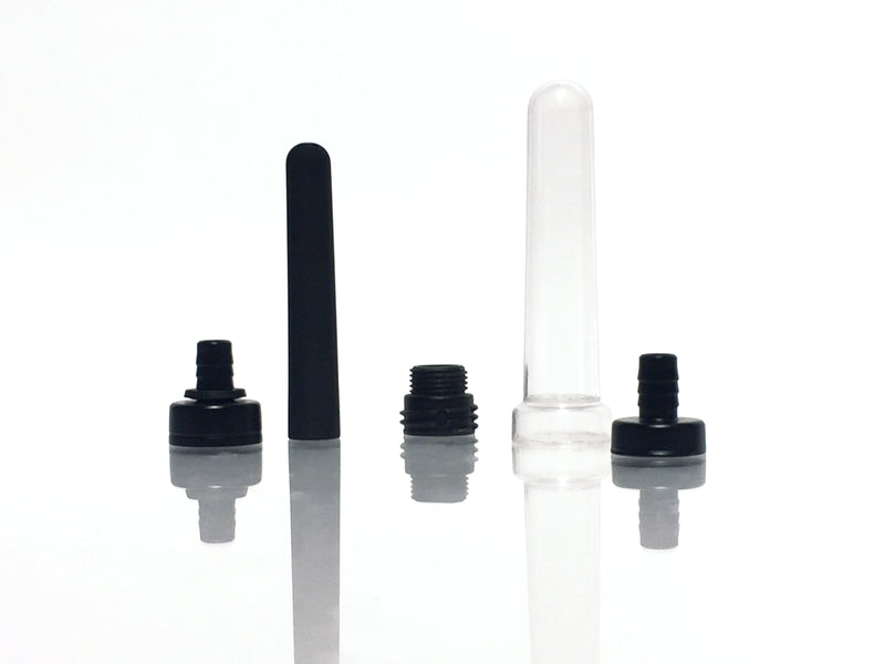 Boneyard Skwert 5 Pc Douche Kit, Clamshell, Black