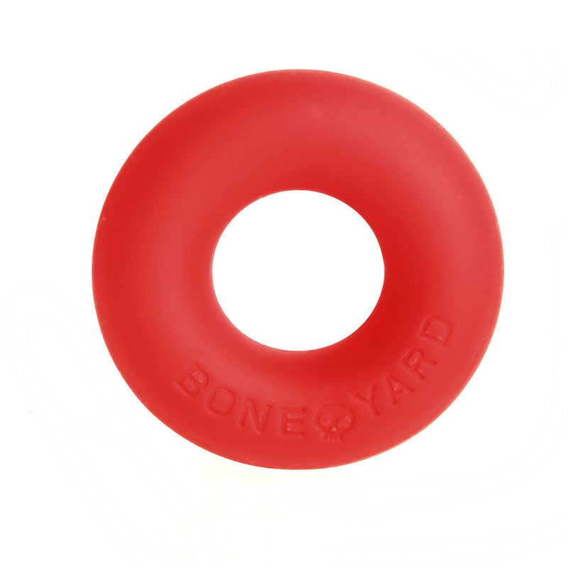 Boneyard Ultimate Silicone Cock Ring, 50mm, Black/Blue/Red/Yellow