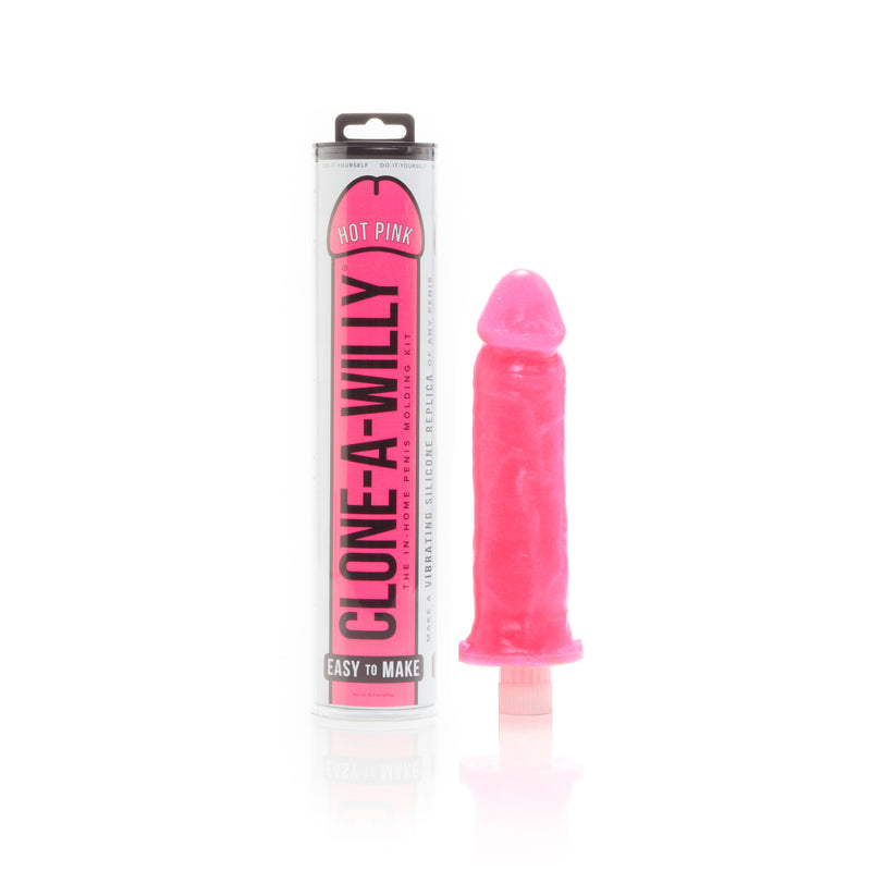 Clone a Willy Casting Kit, Hot Pink/Black/Flesh