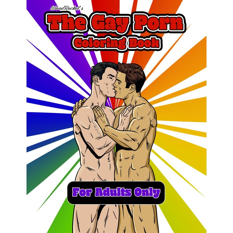 The Gay Porn Colouring Book - Wood Rocket