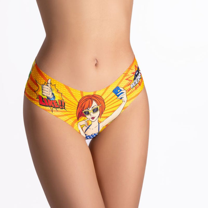 Comics Insta Girl Slip, Small - MeMeMe Lingerie