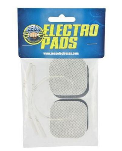 Zeus Electro Pads, 4-Pack, White