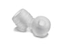 PerfectFit SilaSkin Cock And Ball Cock Ring + Ball Stretcher, Clear