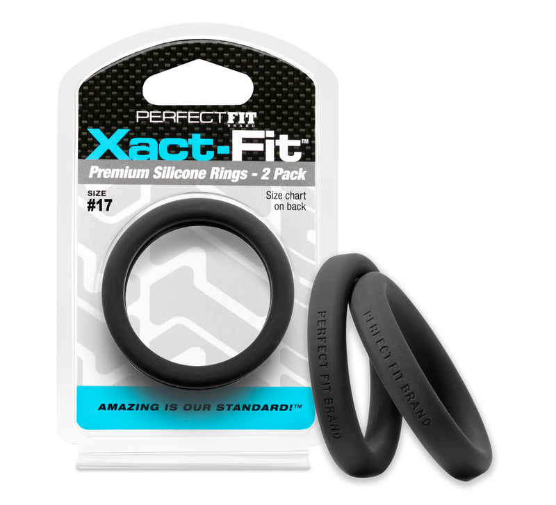 PerfectFit Xact-Fit #17 1.7in 2-Pack, Black