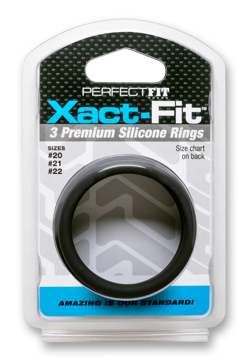 Xact-Fit Silicone Rings X-Large 3 Ring Kit