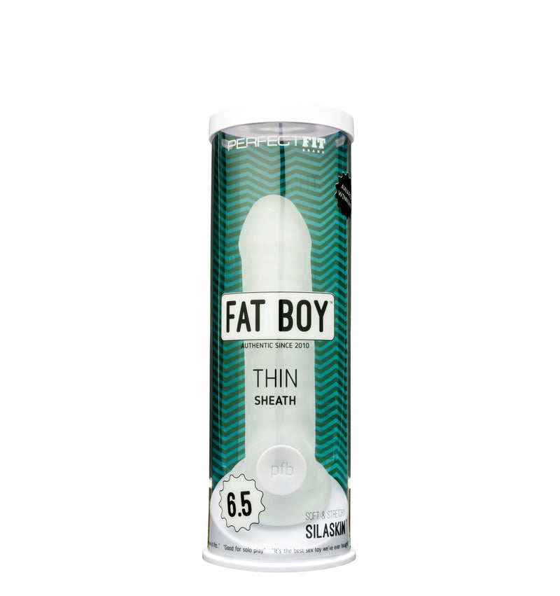 PerfectFit Fat Boy Thin Sheath, 6.5", Clear