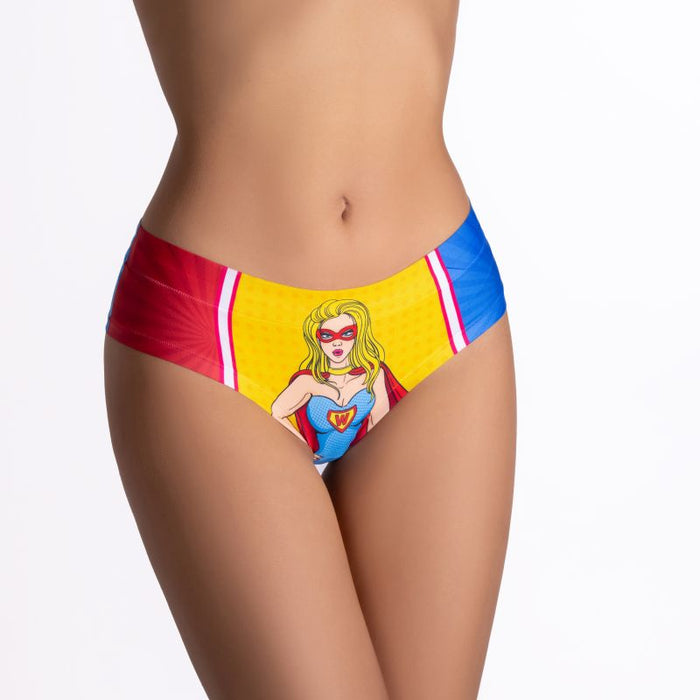 Comics Wonder Girl Slip, XL - MeMeMe Lingerie