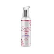 Pump bottle. Desire by Swiss Navy. Water-based intimate lubricant. 2fl, 59ml
