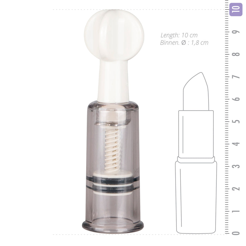 Fetish Collection Nipple and Clit Suckers, 3-pack, Clear