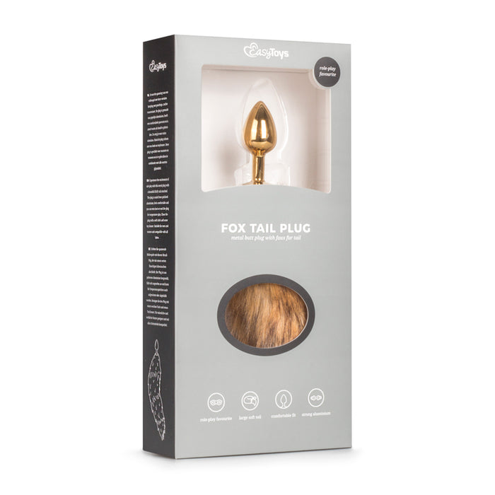 Easy Toys Fox Tail No. 1 - Gold Plug