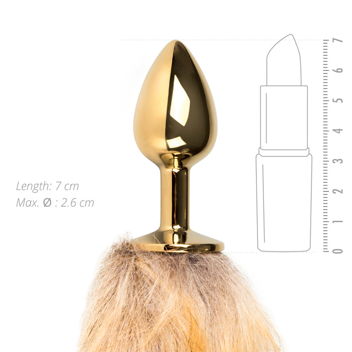 Easy Toys Fox Tail No. 1 - Gold Plug