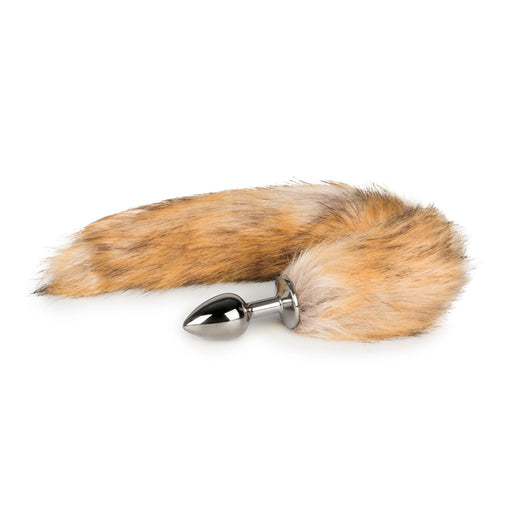 Easy Toys Fox Tail No. 1 Silver Butt Plug