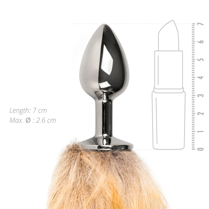 Easy Toys Fox Tail No. 1, Silver Plug