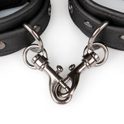 Easy Toys Faux Leather Handcuffs Black
