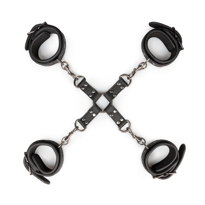 Fetish Collection Hogtie With Hand and Ankle Cuffs, Black